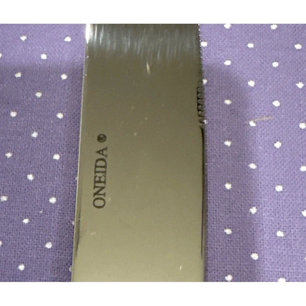 Oneida‎ Simmer Dinner Knifes Knife Stainless Steel Flatware Set Of 7 NEW